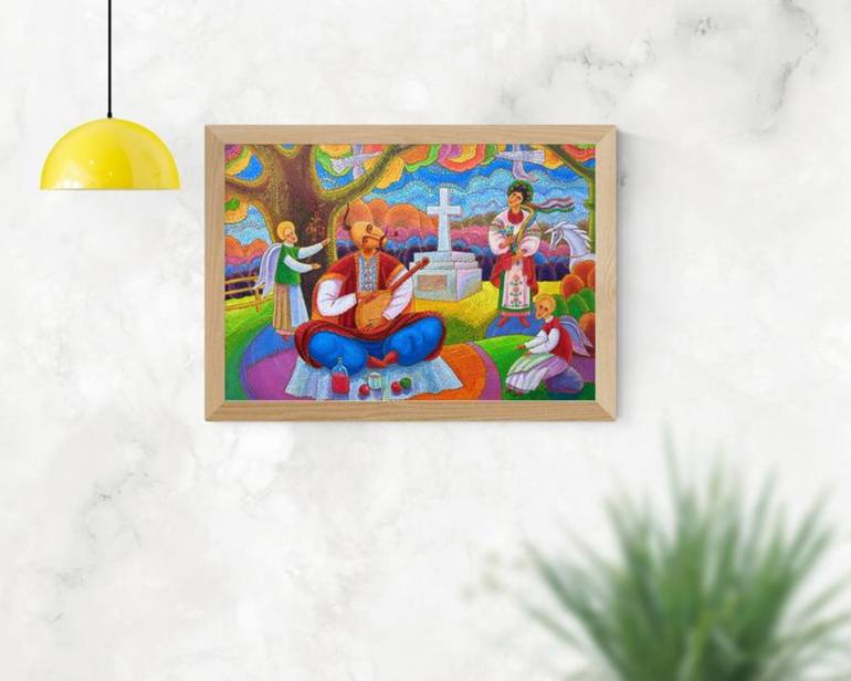 Original Folk Other Painting by Leonid Davydenko