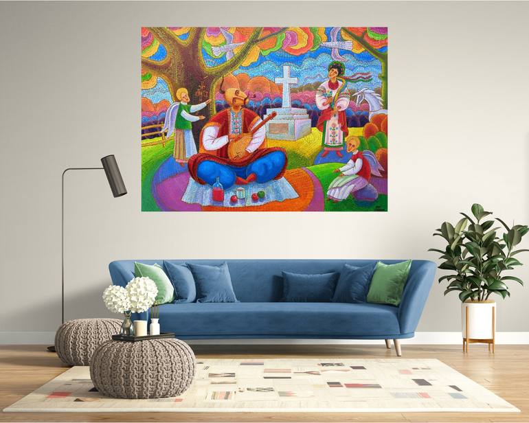 Original Folk Other Painting by Leonid Davydenko