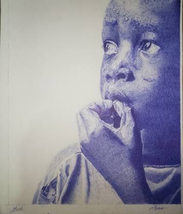 Original Fine Art Politics Drawings by Olanrewaju Kehinde