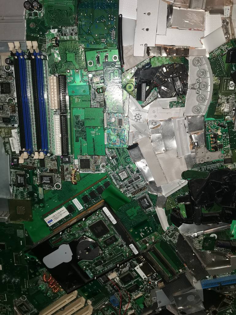 Original Contemporary Science/Technology Sculpture by Scott Chaney