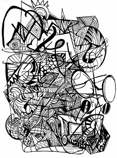 Print of Abstract Mixed Media by David Joseph