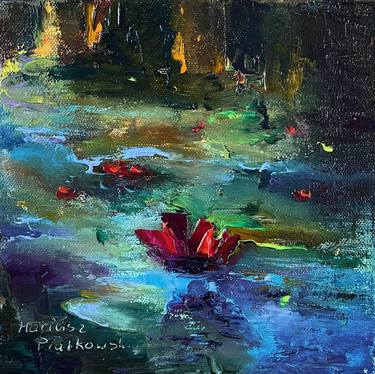 Original Impressionism Floral Paintings by Mariusz Piatkowski