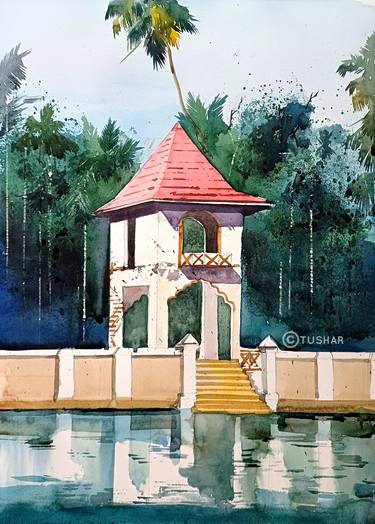 Original Architecture Paintings by TUSHAR SHETTY