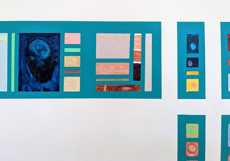 Original Contemporary Abstract Painting by Joanna White