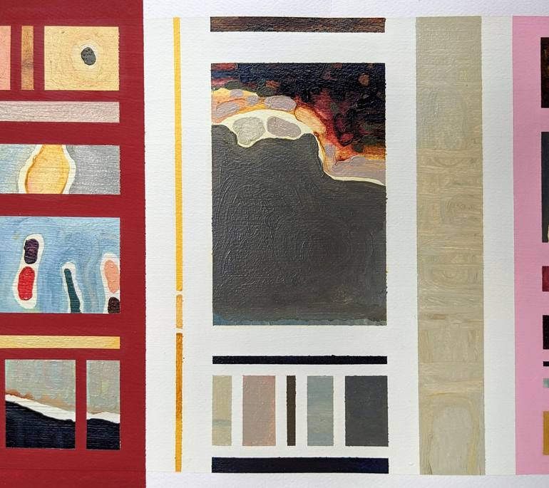 Original Contemporary Abstract Painting by Joanna White