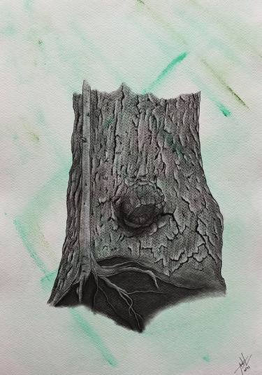 Original Contemporary Nature Mixed Media by Ankit H Vandra