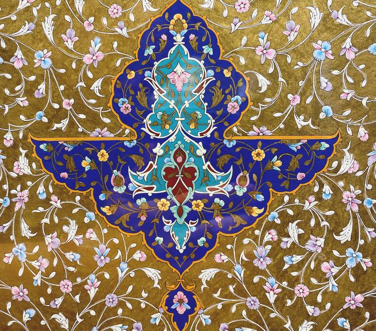Original Contemporary Calligraphy Painting by Eirene Tower