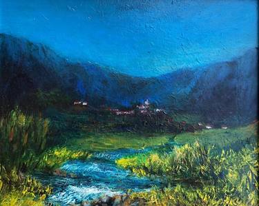 Original Landscape Painting by Silvija Sikavica