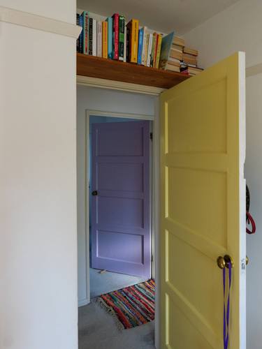 Purple Yellow Doors thumb