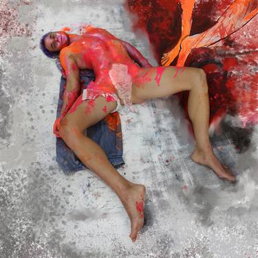 Original Conceptual Nude Digital by Karl LAKOLAK
