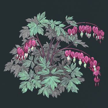 Original Illustration Botanic Digital by Jessica Warrick