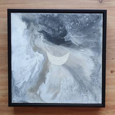 Original Conceptual Abstract Painting by Jeanina Rat