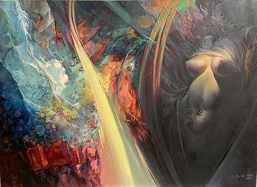 Original Fine Art Women Paintings by Viken Bertizian