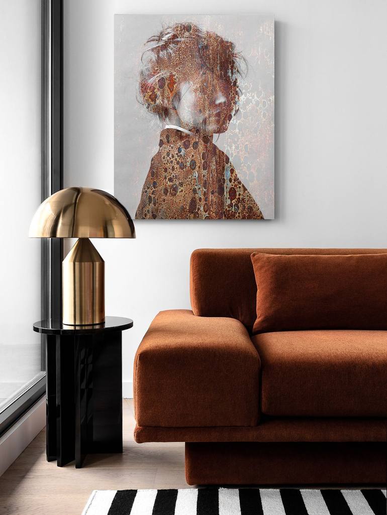 Original Figurative Portrait Mixed Media by Daan van Doorn