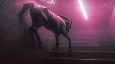 Original Abstract Horse Photography by MARCEL MACHINE