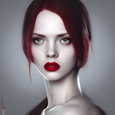 Original Contemporary Women Digital by Marcelo Brito