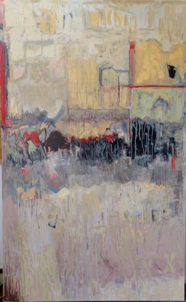 Summer in the City Painting by Rose Minetti | Saatchi Art