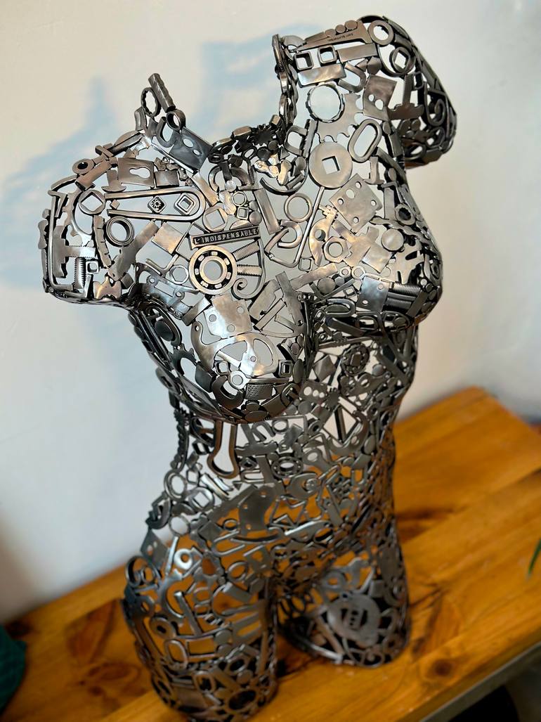 Original Art Deco Women Sculpture by Lapo Bacci