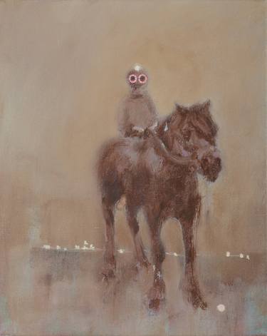 Original Figurative Horse Paintings by Elise Klinkert