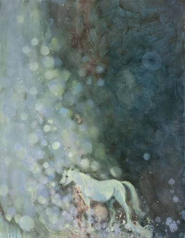 Print of Figurative Horse Paintings by Elise Klinkert