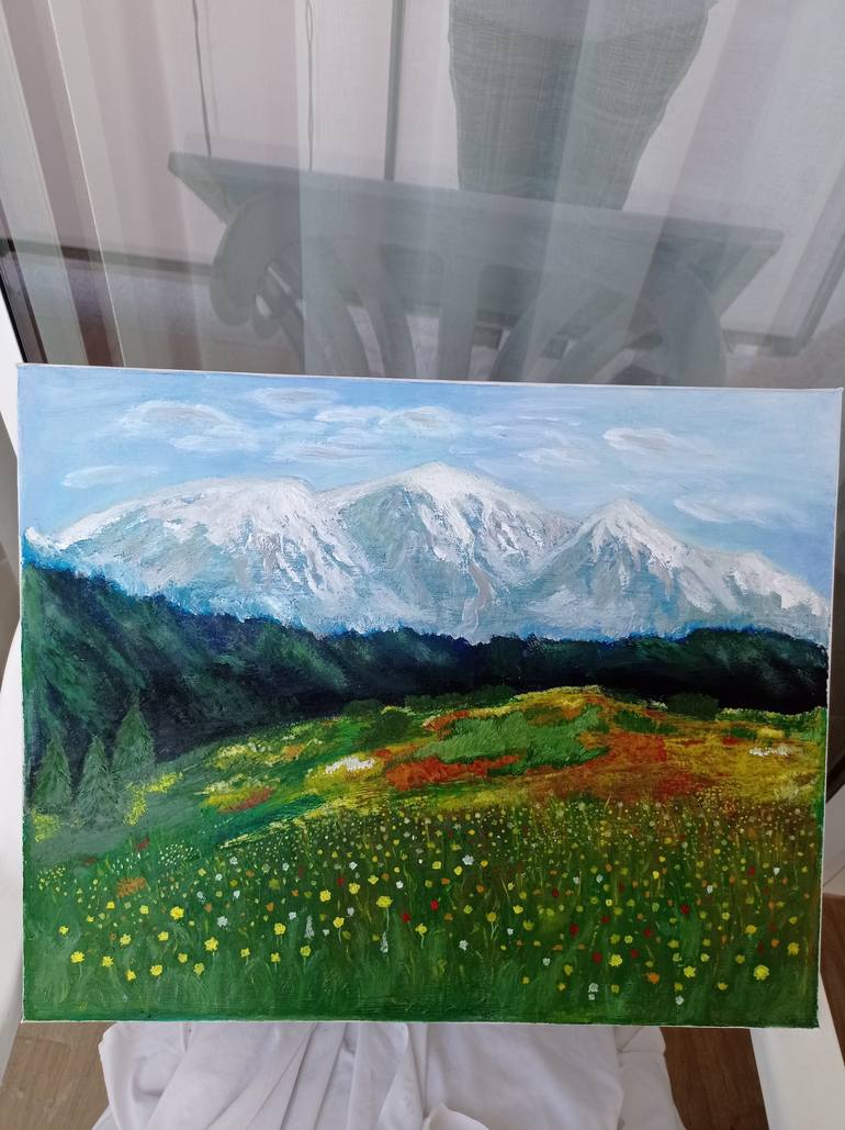 Maravilla del mundo Painting by Natalia Egereva | Saatchi Art