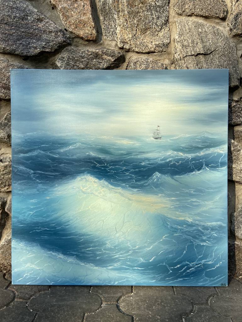 Original Seascape Painting by Svitlana Hrytsenko