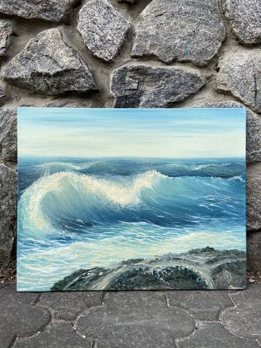 Original Seascape Paintings by Svitlana Hrytsenko