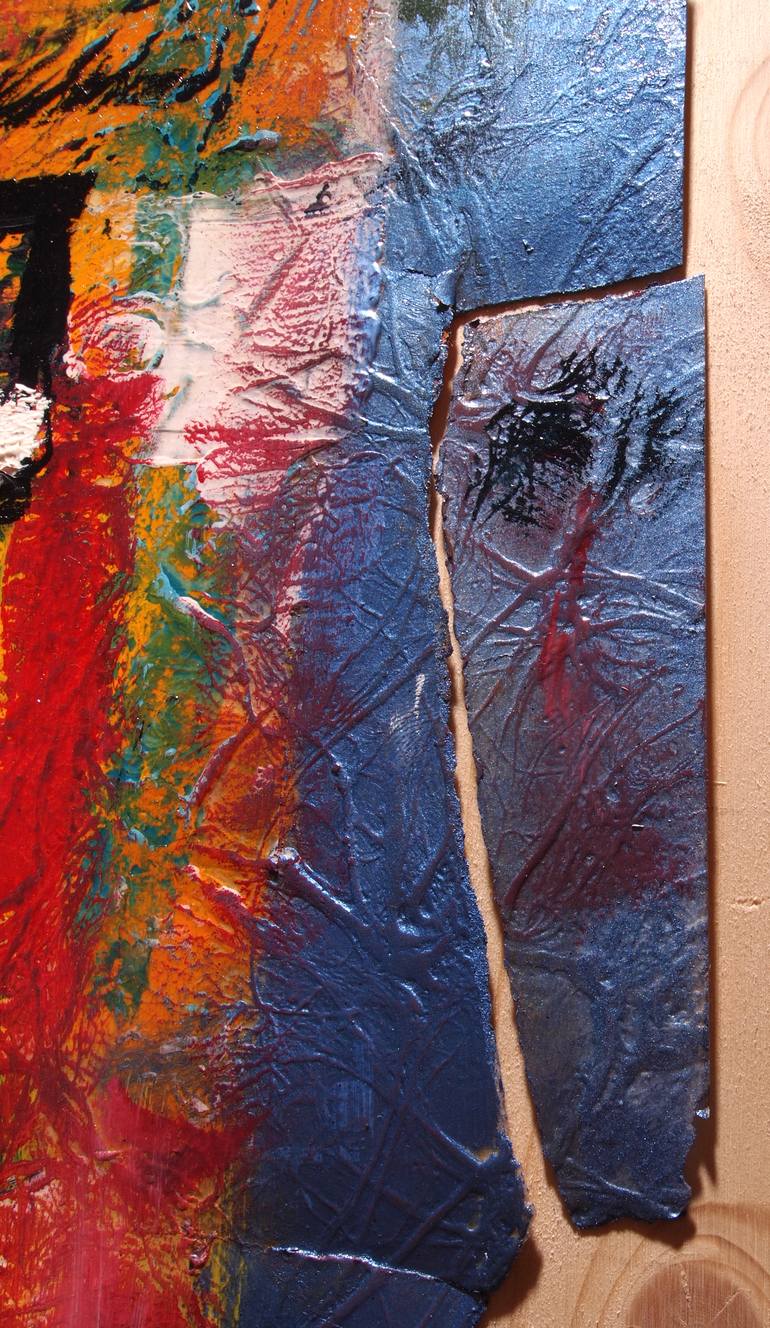 Original Expressionism Humor Painting by Ludwig Zeininger