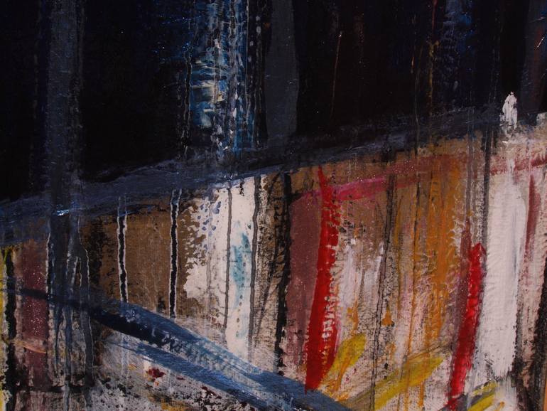 Original Abstract Expressionism Abstract Painting by Ludwig Zeininger