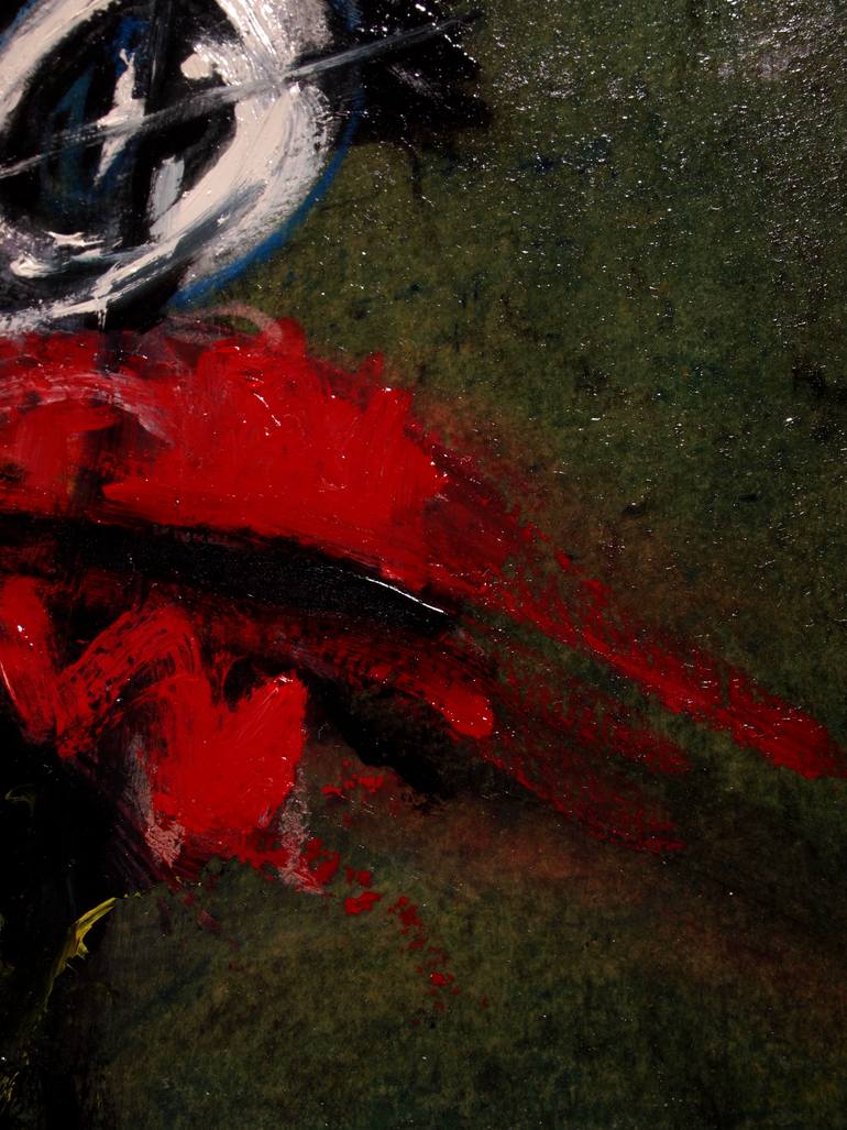 Original Expressionism Animal Painting by Ludwig Zeininger