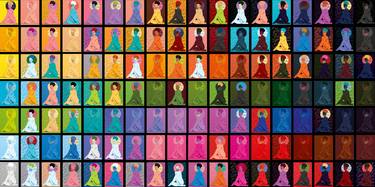 Original Pop Art Women Digital by Nael Essa