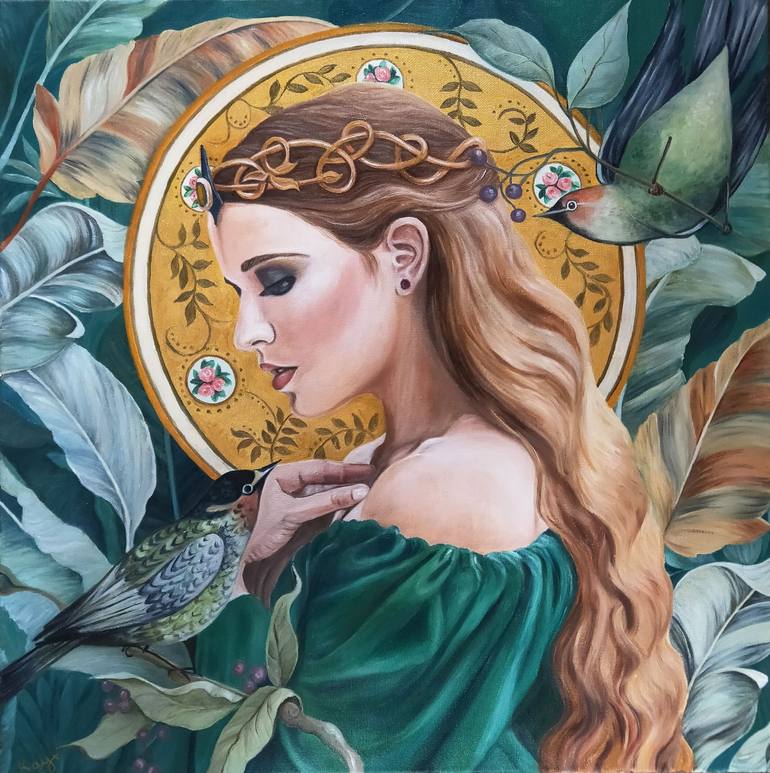 celtic princess painting