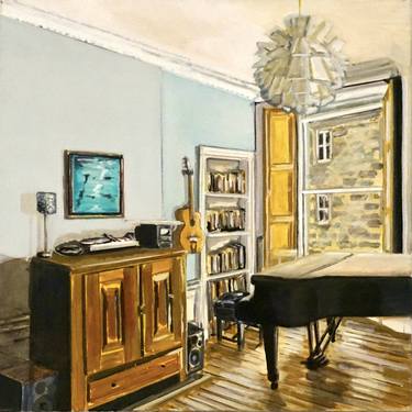 Print of Contemporary Interiors Paintings by Bertie Fritsch