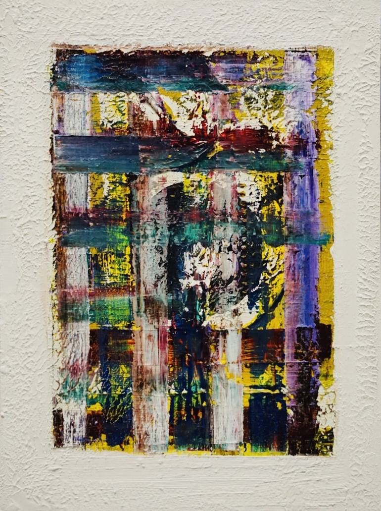 Original Abstract Painting by Bertie Fritsch