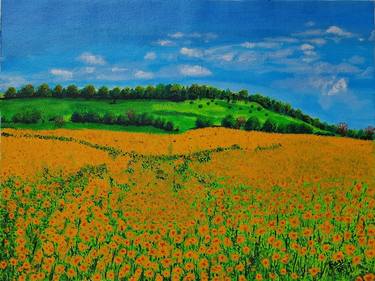 Original Fine Art Landscape Paintings by Barinder Singh