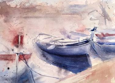 Print of Abstract Boat Drawings by Pedro Viana Parente
