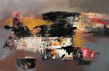 Original Abstract Paintings by Nusret Nishefci