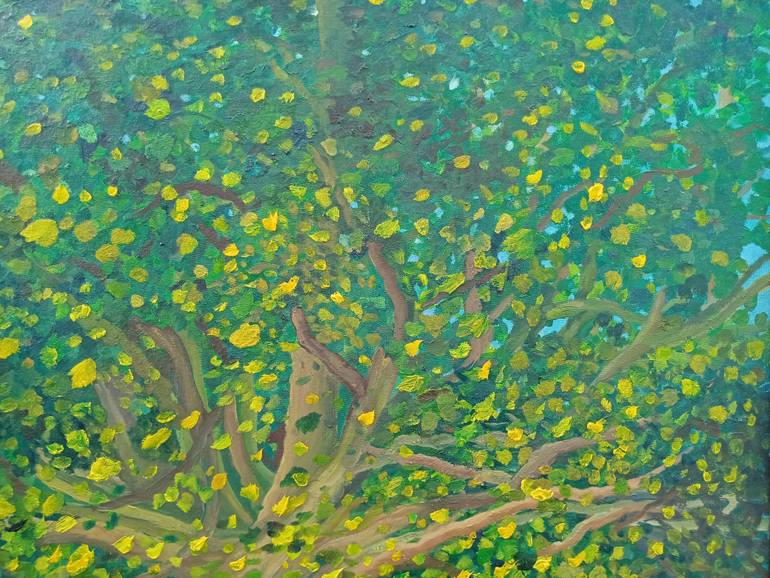 Original Expressionism Landscape Painting by Mark Andrew Chamberlain