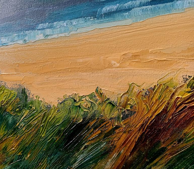 Original Expressionism Landscape Painting by Mark Andrew Chamberlain