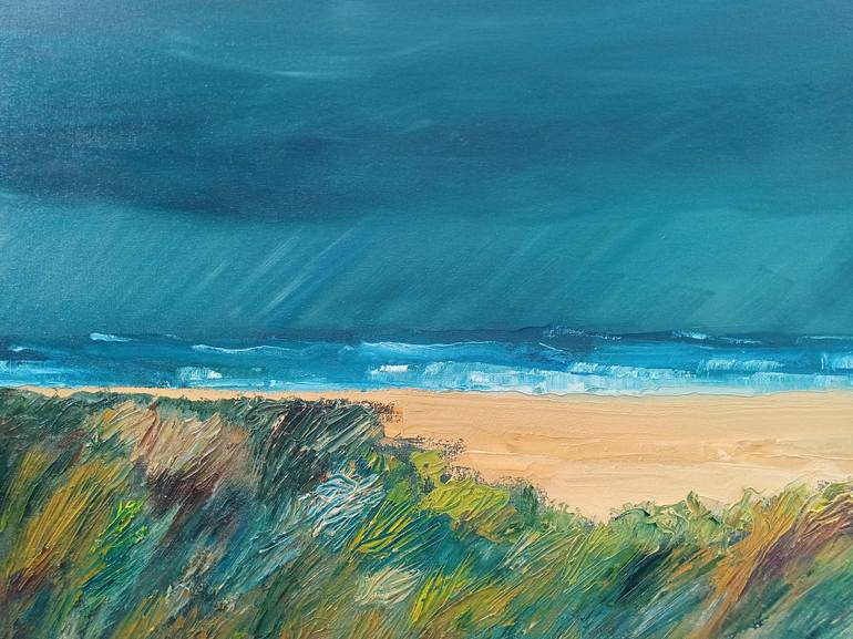 Original Expressionism Landscape Painting by Mark Andrew Chamberlain