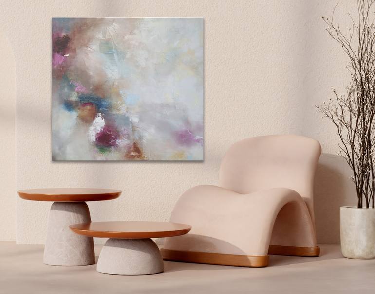 Original Abstract Expressionism Abstract Painting by Lina Videckienė