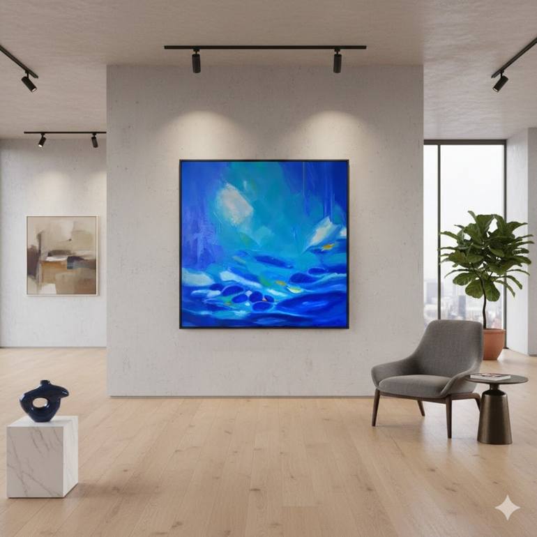 Original Abstract Painting by Theodora Bernardini
