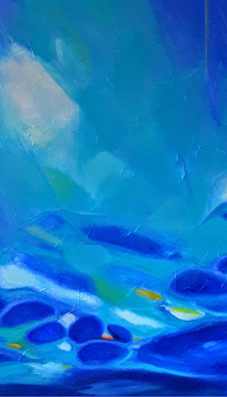 Original Abstract Painting by Theodora Bernardini