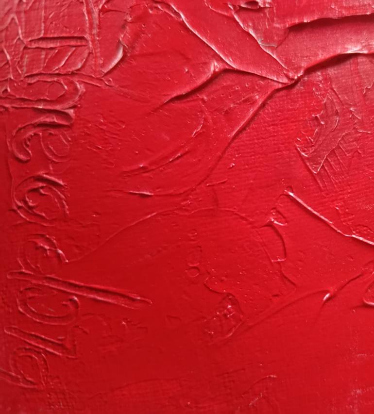 Original Abstract Expressionism Abstract Painting by Theodora Bernardini