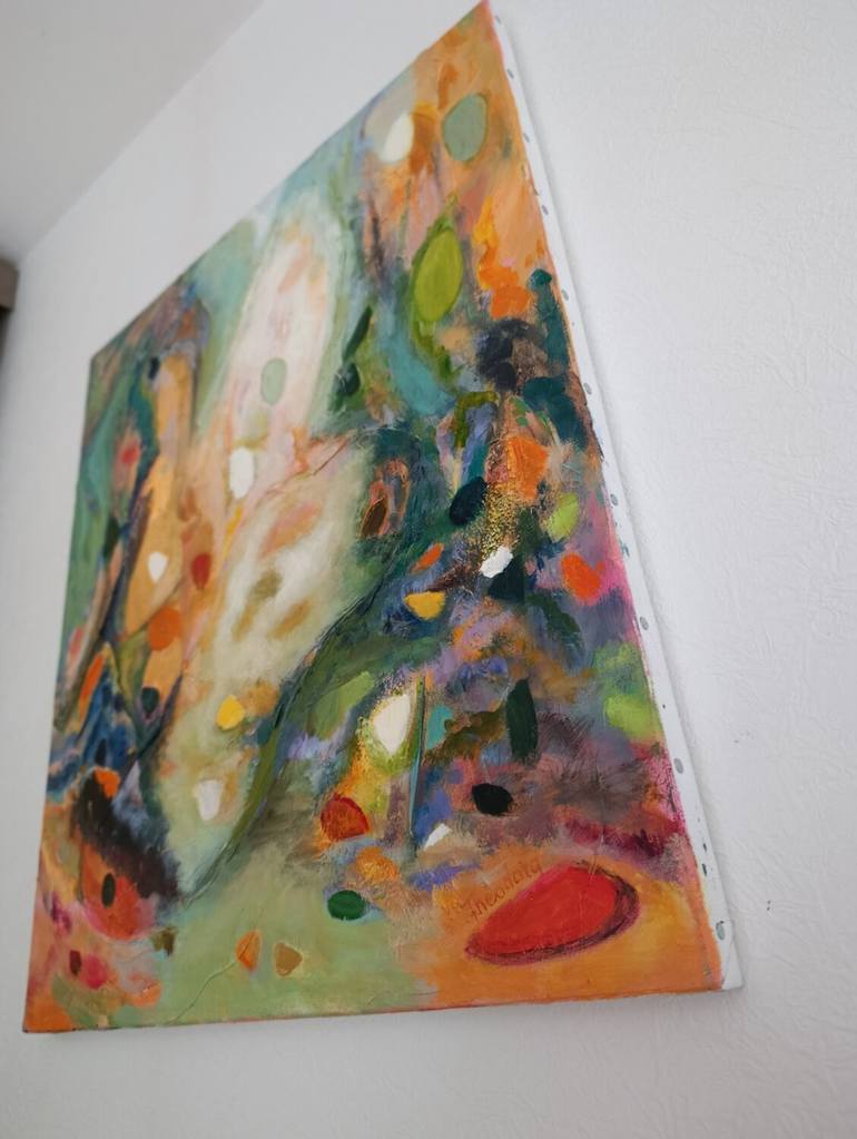 Original Abstract Painting by Theodora Bernardini