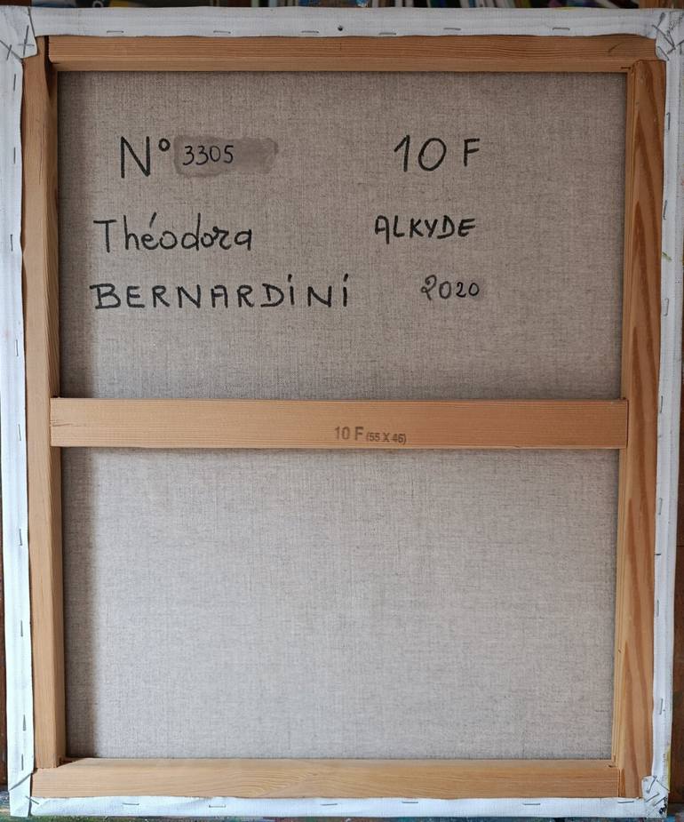 Original Abstract Painting by Theodora Bernardini