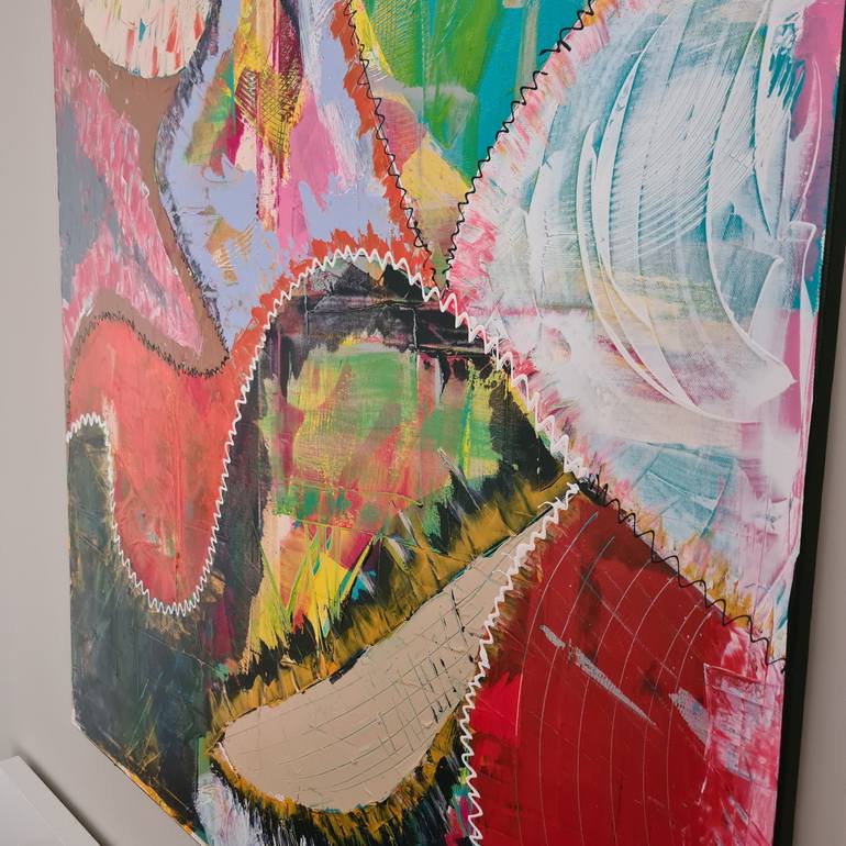 Original Abstract Painting by Borislav Chervarov