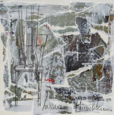 Original Abstract Women Collage by Sheida Samyi