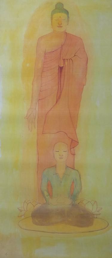 Original Folk Religion Paintings by HOANG KHANH DU
