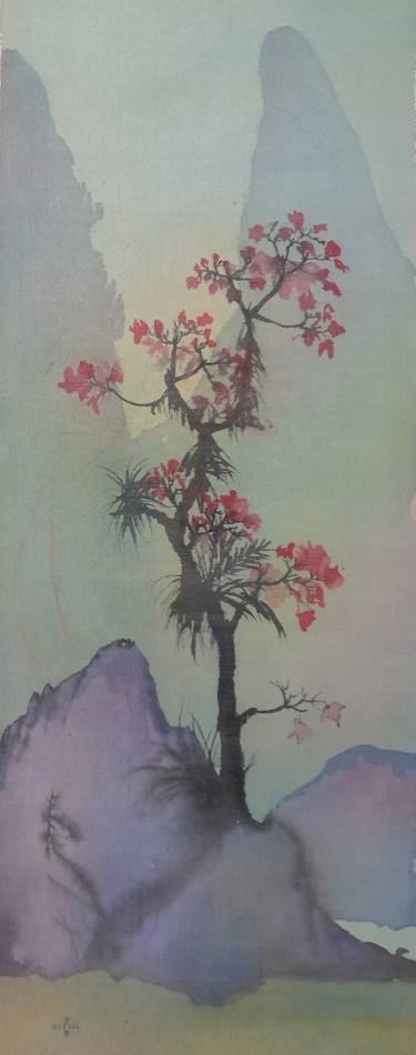 Original Folk Landscape Paintings by HOANG KHANH DU